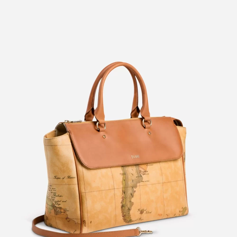 GEO CLASSIC BORSA A MANO CON PATTA IN PELLE
