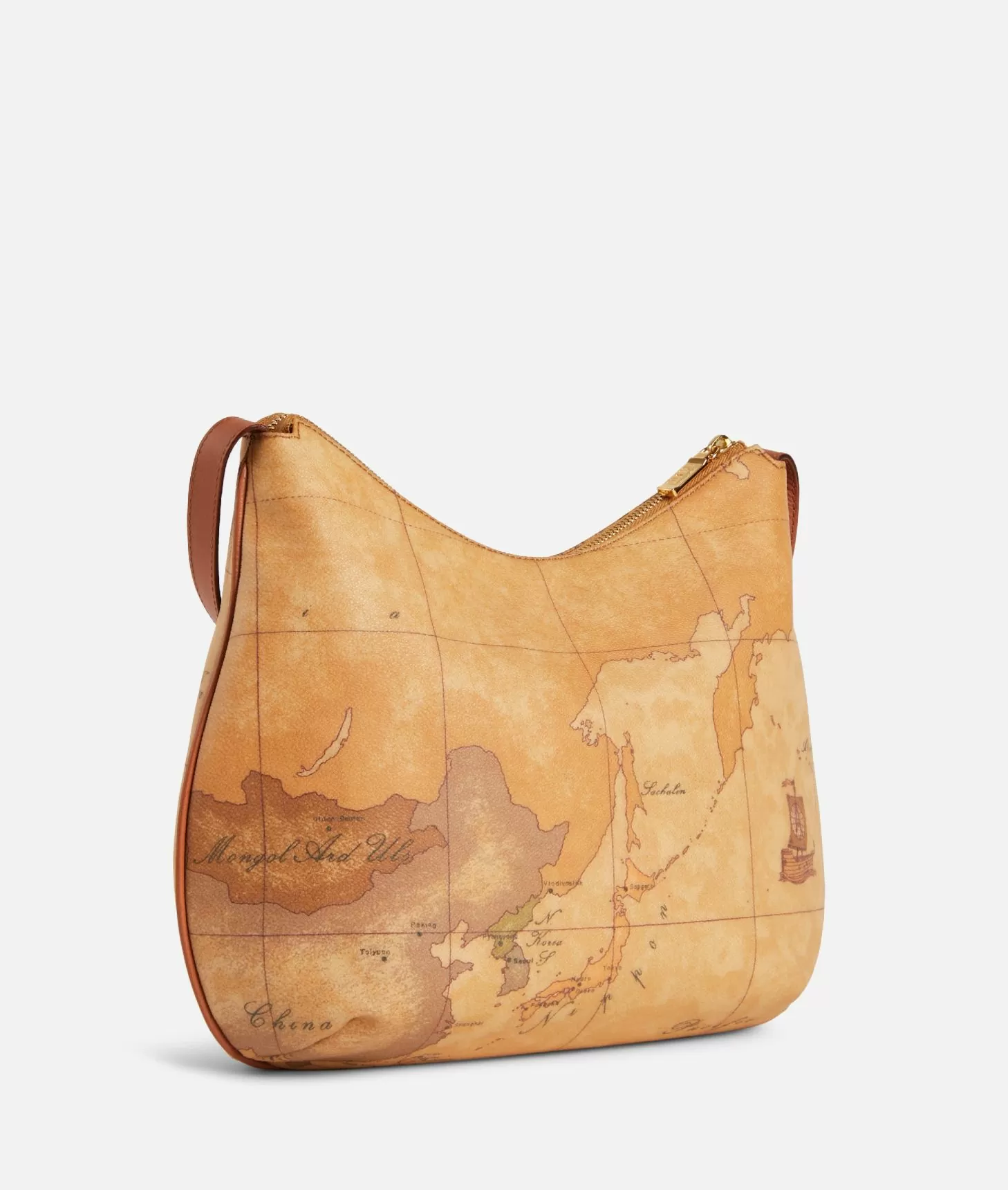 GEO CLASSIC TRACOLLA CON ZIP FRONTALE - immagine 3