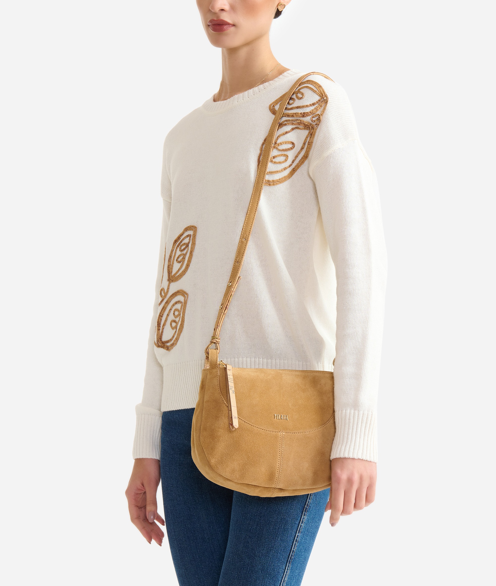 Tribal Leather bandoliera – Tabacco - immagine 4