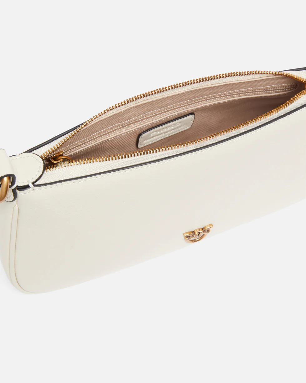 Pinko – Mini Half Moon - Pearl - immagine 4