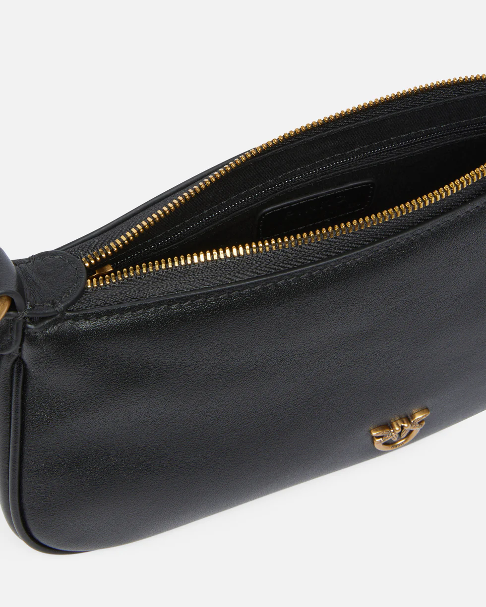 Pinko – Mini Half Moon - Nero - immagine 4