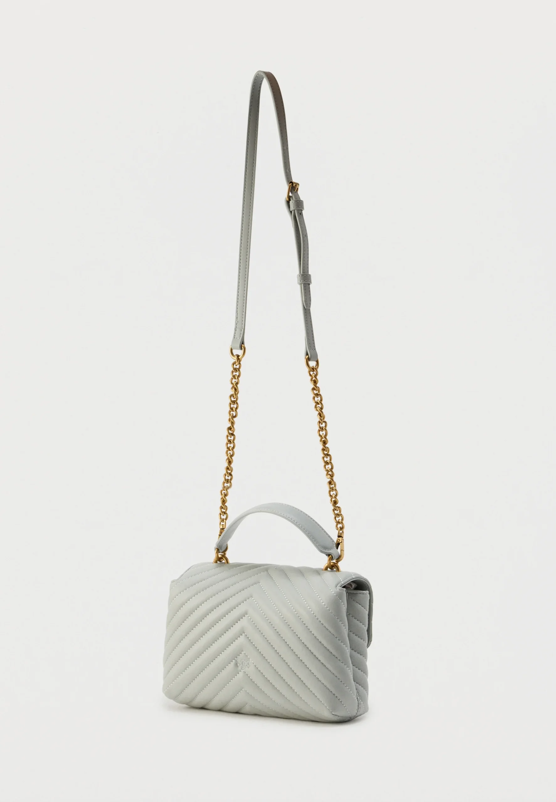 Pinko – Mini Lady Love Bag Puff - Antique Gold - immagine 2