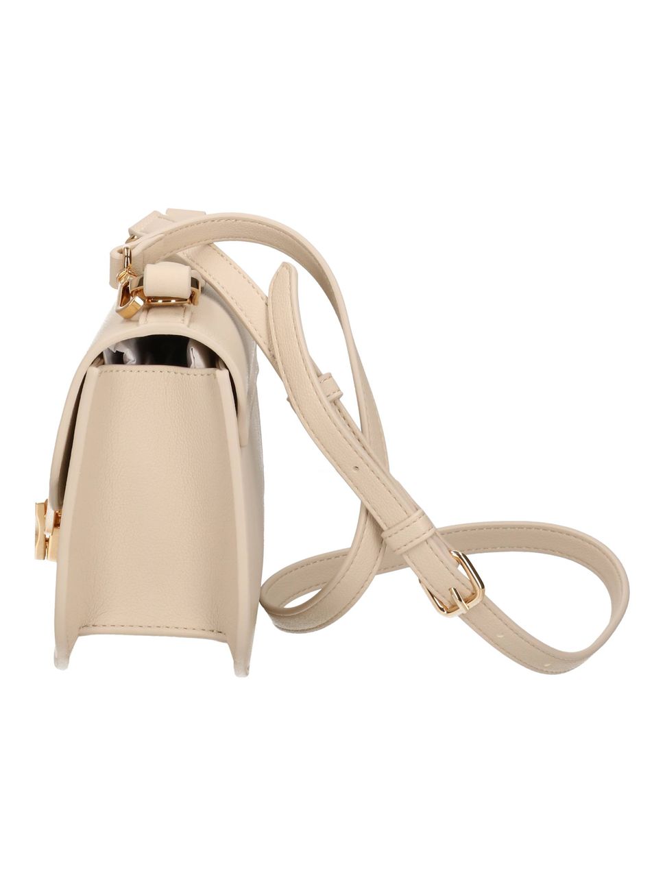 Love Moschino borsa a tracolla saddle bag - Avorio - immagine 3
