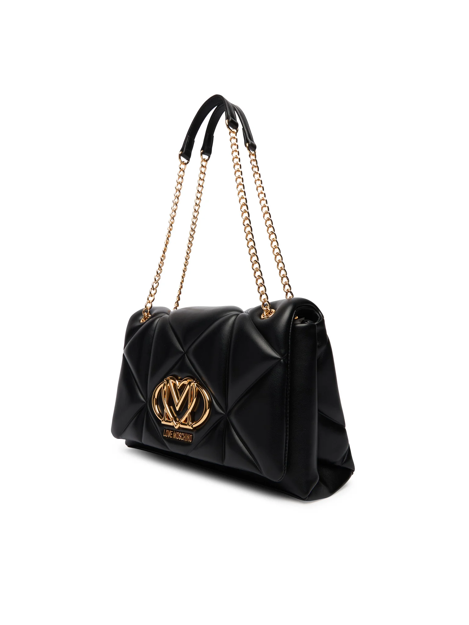 Love Moschino borsa a spalla con catena - Nero - immagine 5