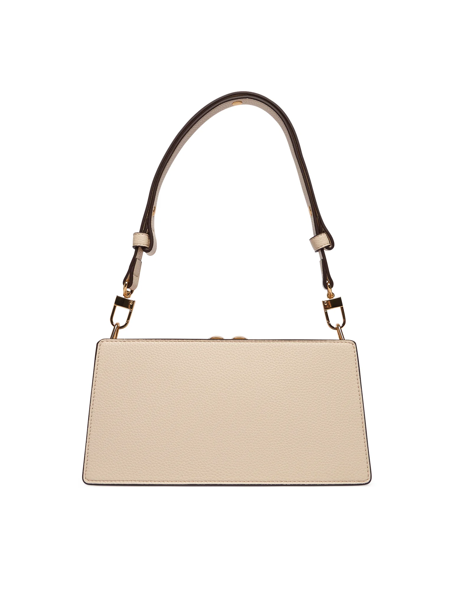 Love Moschino Borsa a spalla compatta Avorio - immagine 4