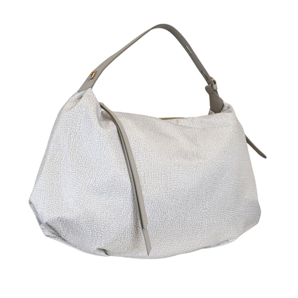 Borsa Hobo White Cotton - immagine 2