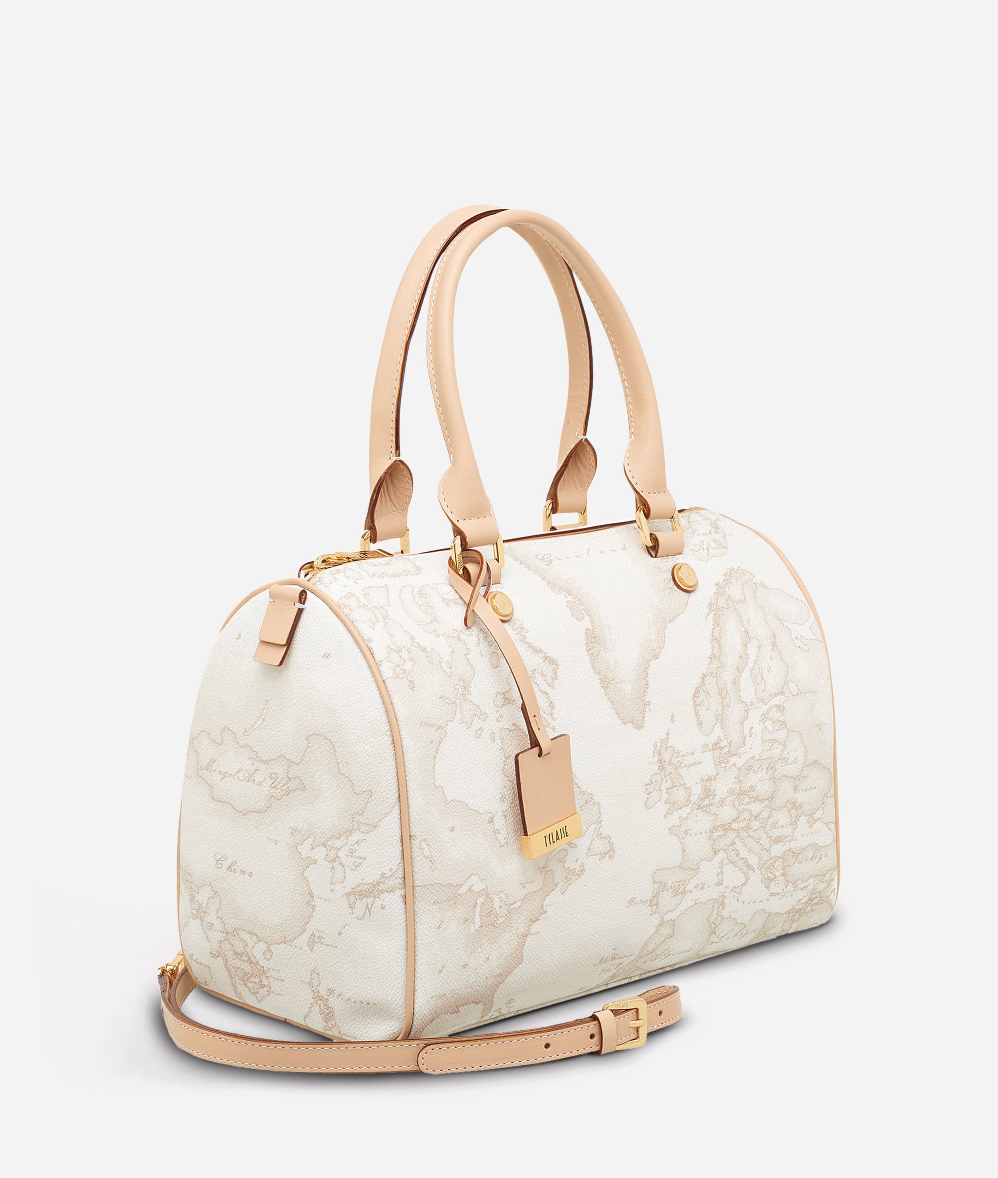 Geo White Borsa media a bauletto - immagine 3
