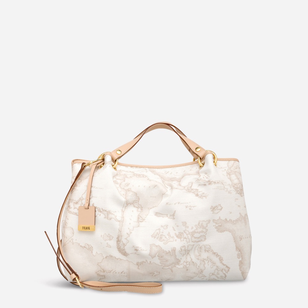 Geo White Borsa grande a mano