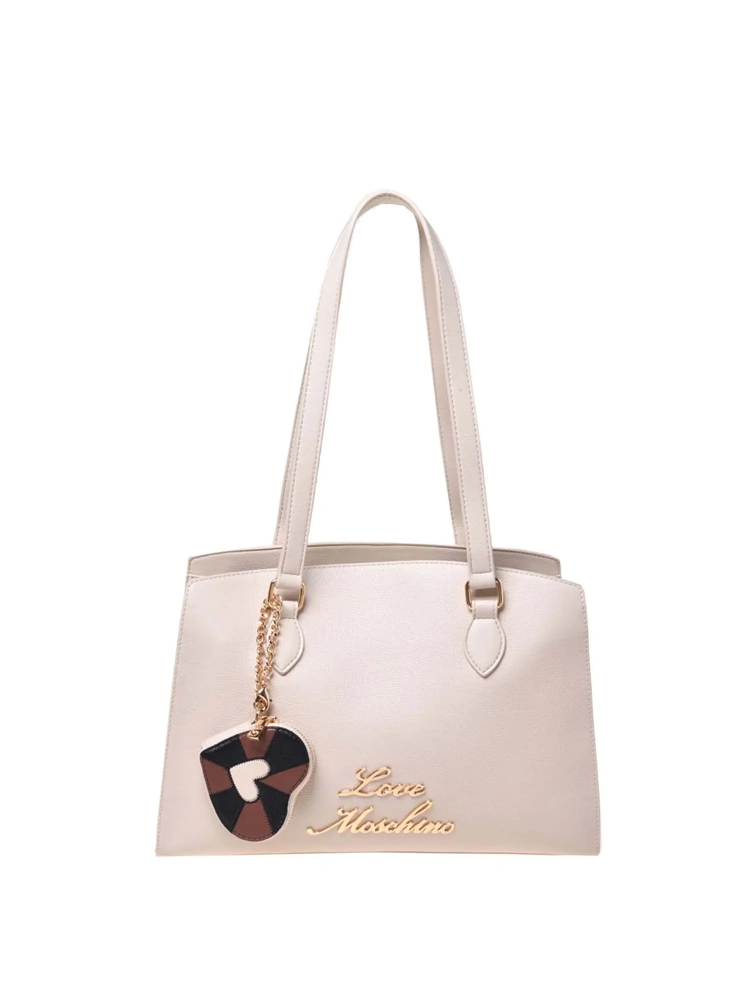 Love Moschino Borsa A Spalla Avorio