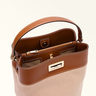 Furla Amelia Borsa A Secchiello M Toni Cognac - immagine 4