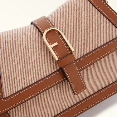 Furla Flow Borsa A Mano Mini Toni Cognac - immagine 5