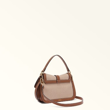 Furla Flow Borsa A Mano Mini Toni Cognac - immagine 3