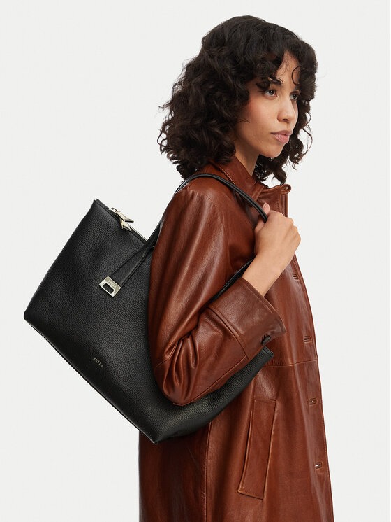Furla Olivia Borsa Shopping M Nero