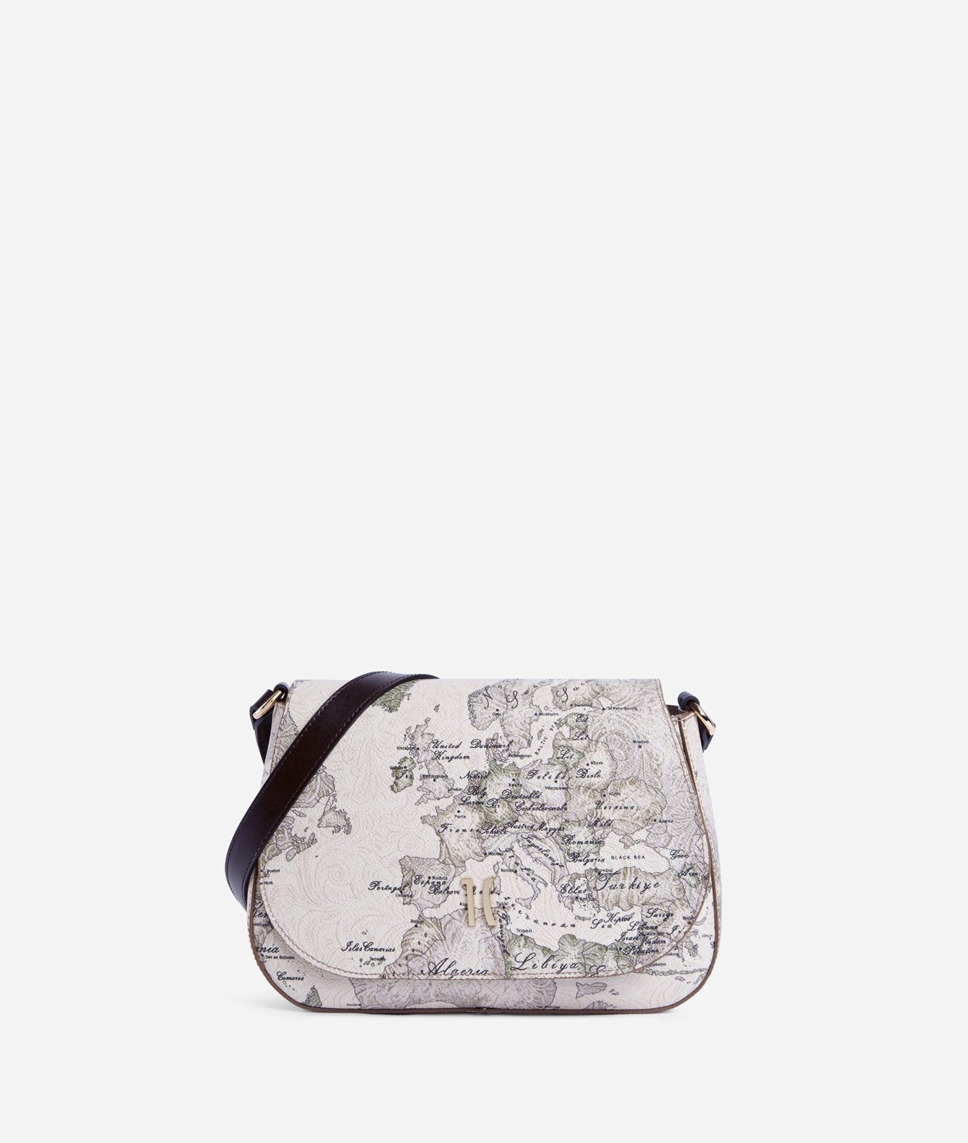 Alviero Martini 1A Classe Country Geo Tracolla con Patta Tortora