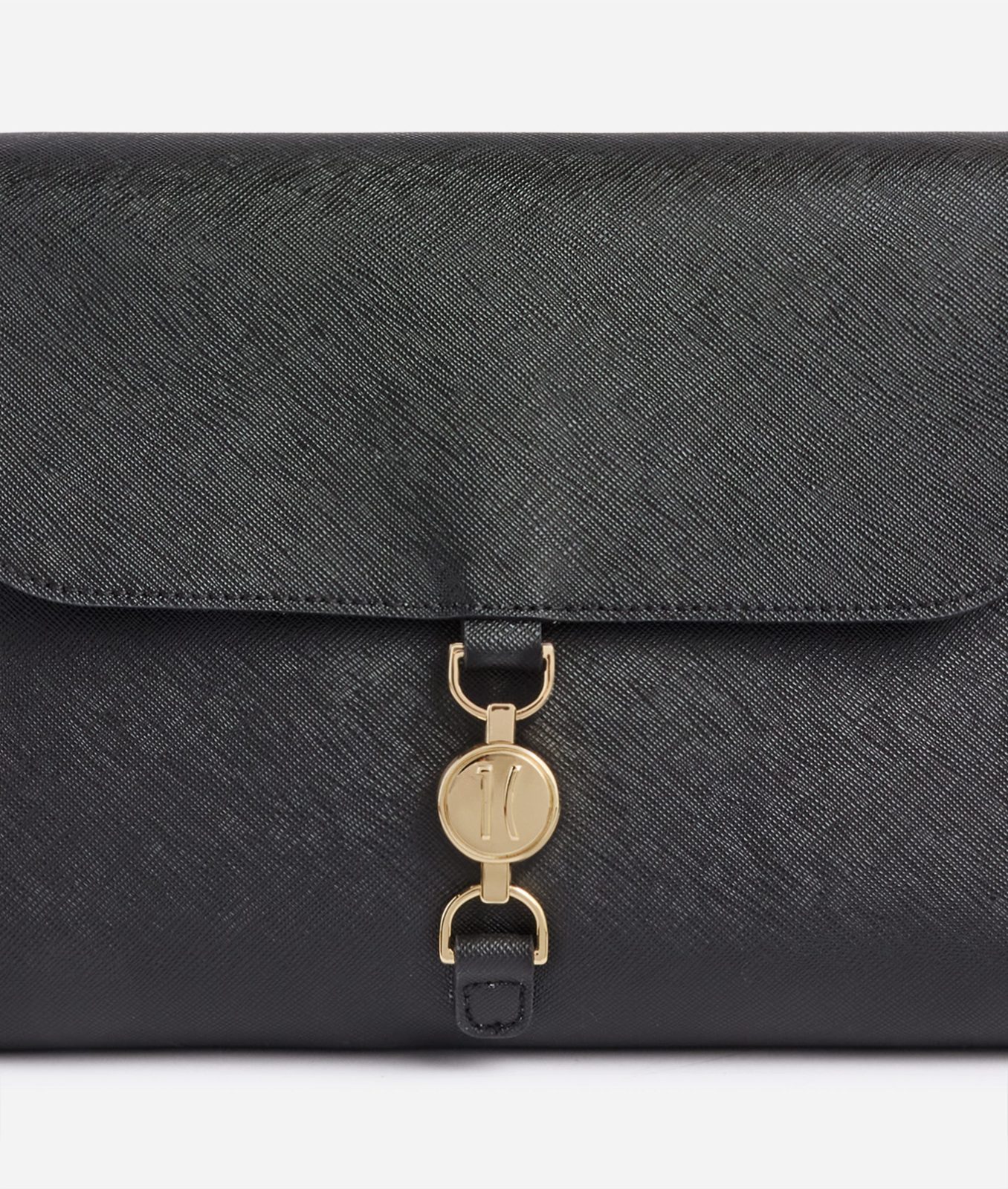 Alviero Martini 1A Classe Golden Coin Messenger Borsa Sottospalla Nera - immagine 4