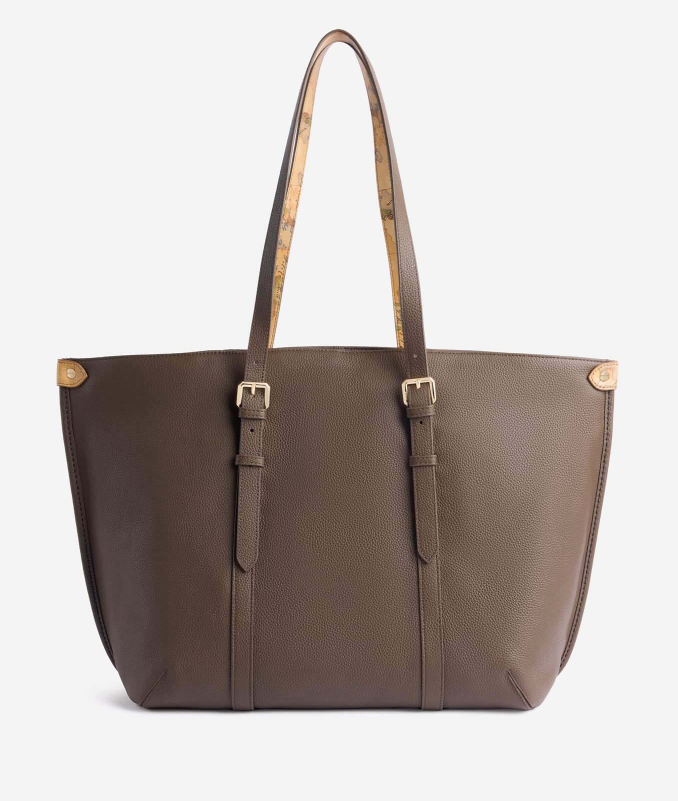 Alviero Martini 1A Classe Montana Leather Borsa Shopping Sequoia - immagine 2