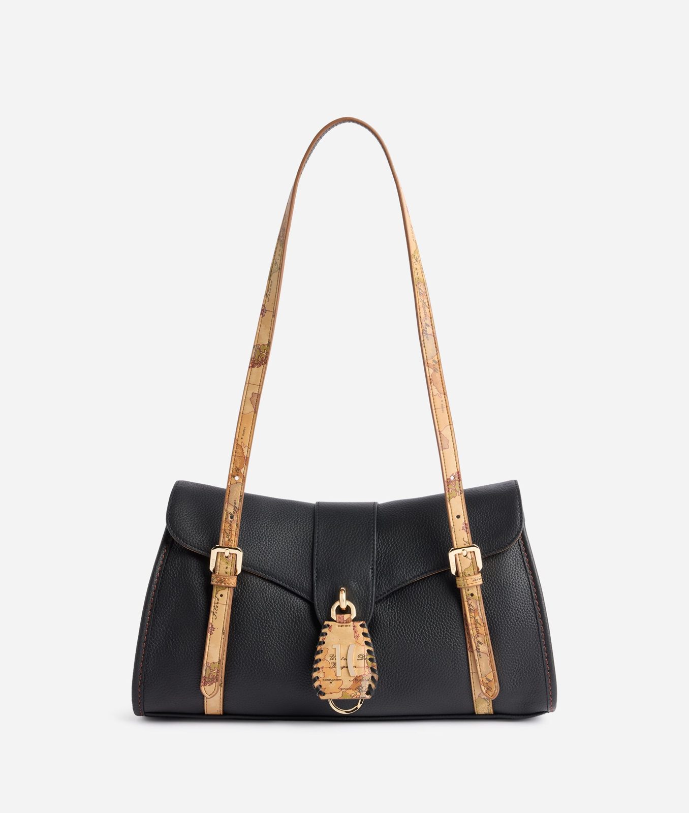 Alviero Martini 1A Classe Montana Leather Borsa Sottospalla Nera