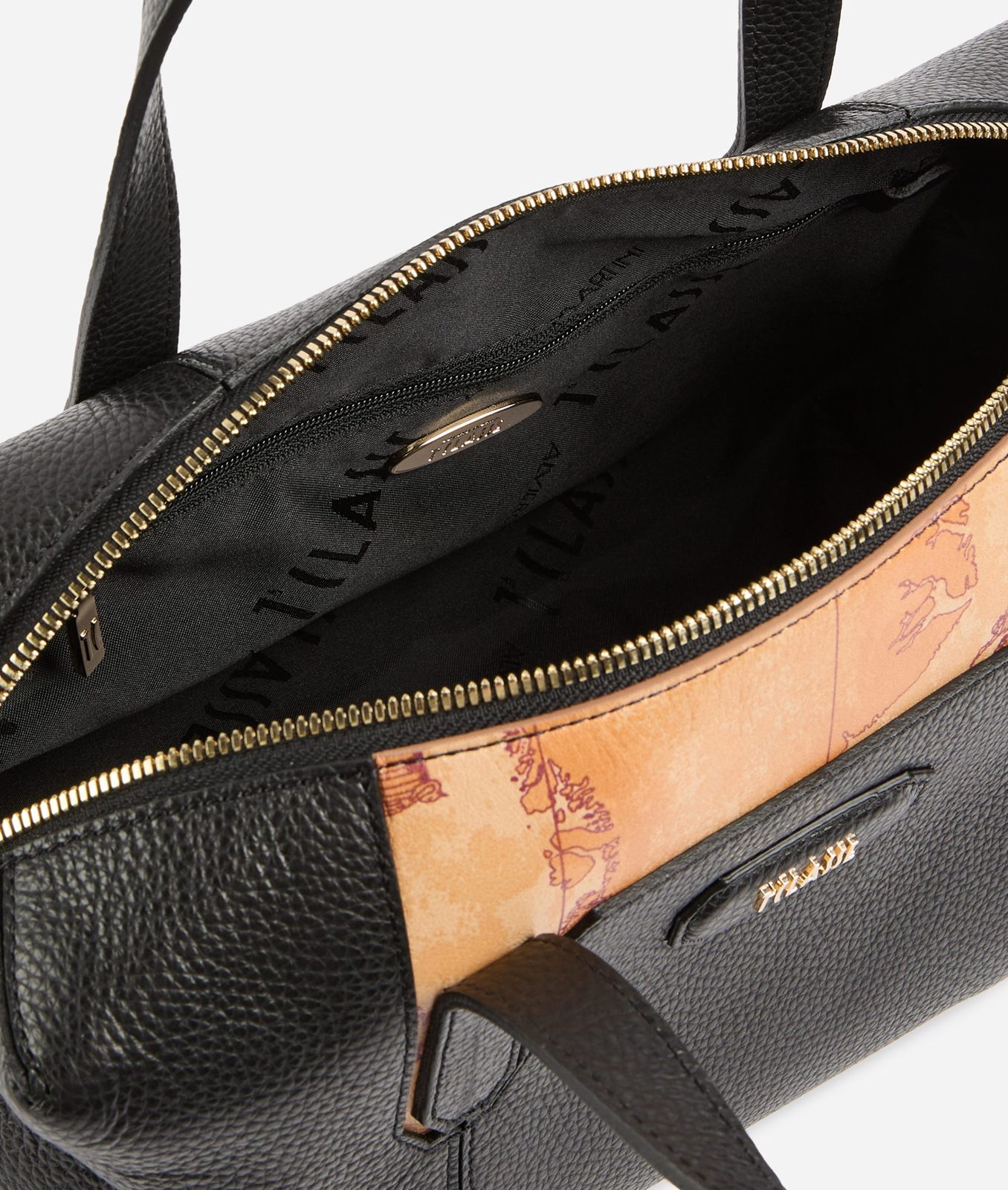 Alviero Martini 1A Classe Sierra Leather Bauletto Nero - immagine 3