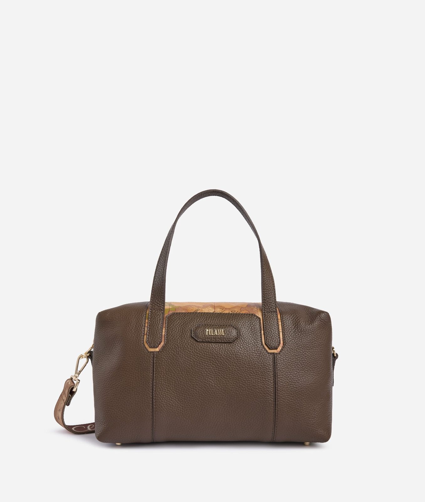 Alviero Martini 1A Classe Sierra Leather Bauletto Sequoia