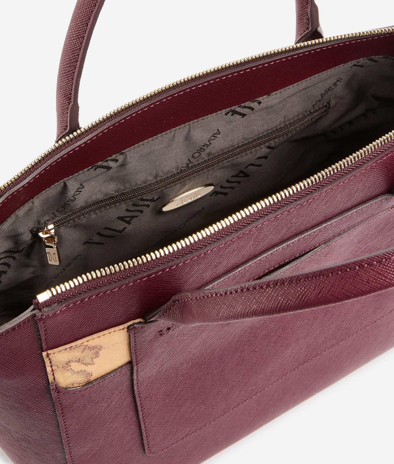 Alviero Martini 1A Classe West City Borsa a Mano Burgundy - immagine 3