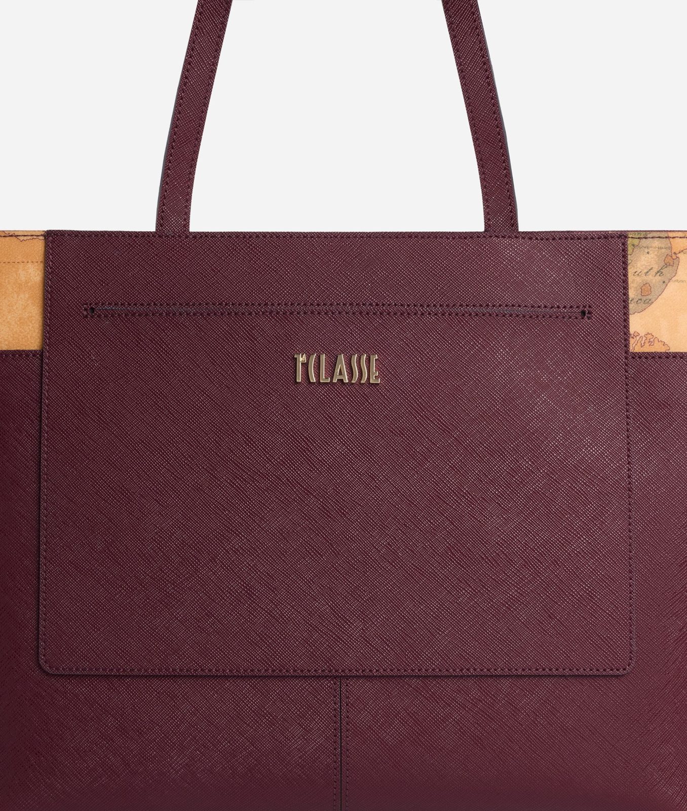 Alviero Martini 1A Classe West City Borsa Shopping Grande Burgundy - immagine 4