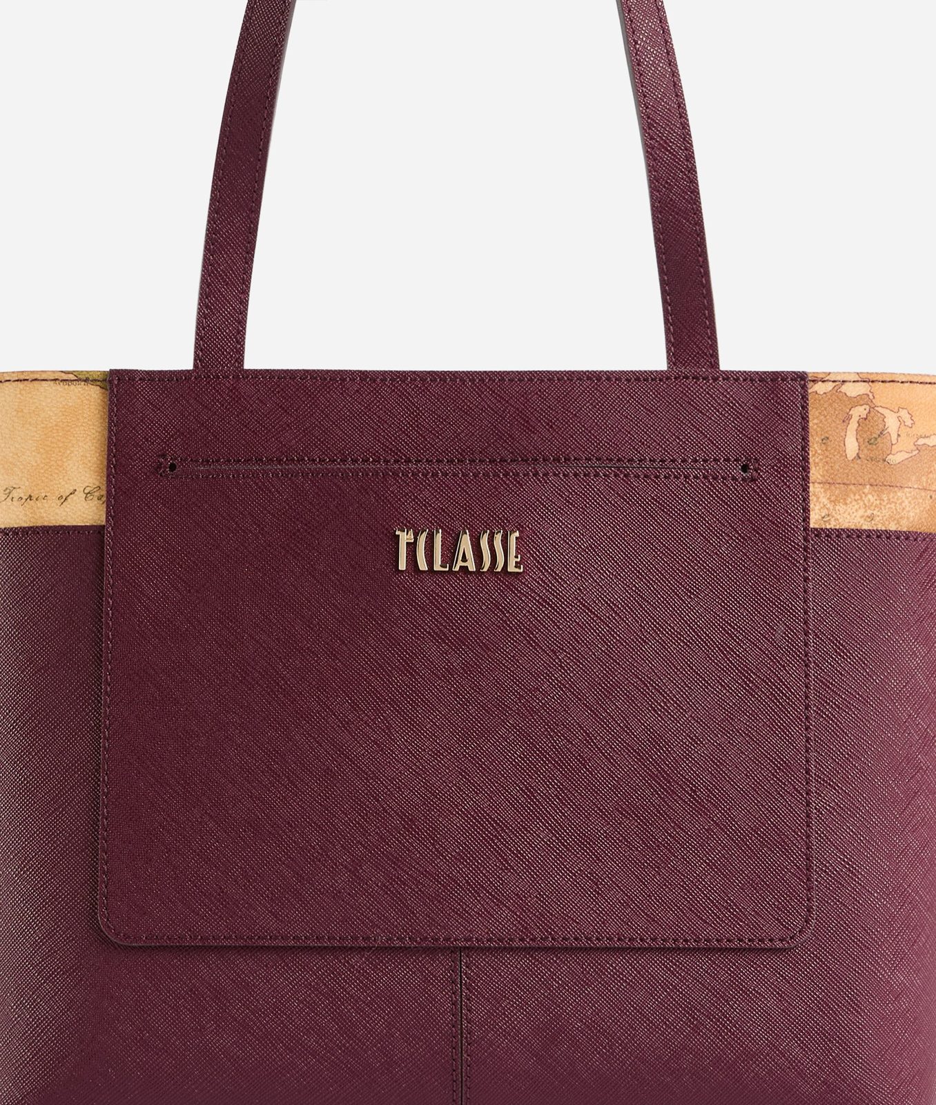 Alviero Martini 1A Classe West City Borsa Shopping Media Burgundy - immagine 4