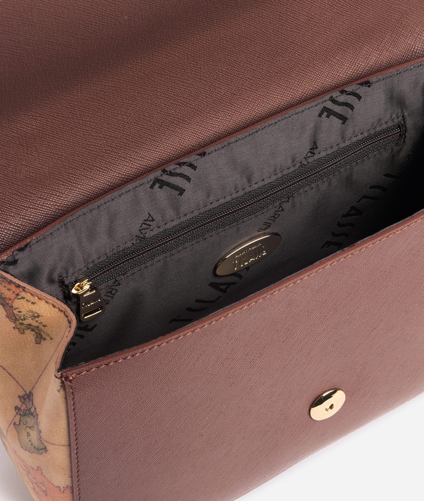 Alviero Martini 1A Classe Western Love Bag Borsa a Tracolla Castagna - immagine 3