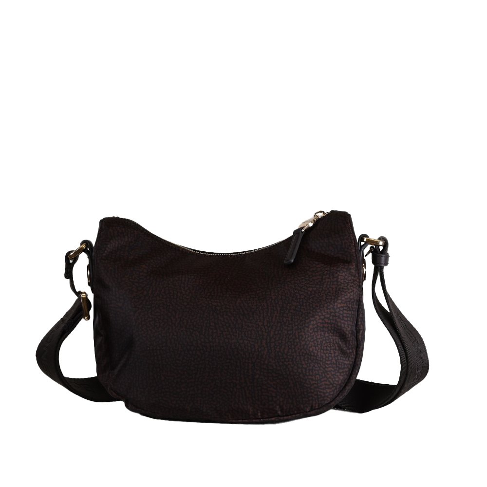 Borbonese B-Club Luna Bag Mini Cioccolato - immagine 3