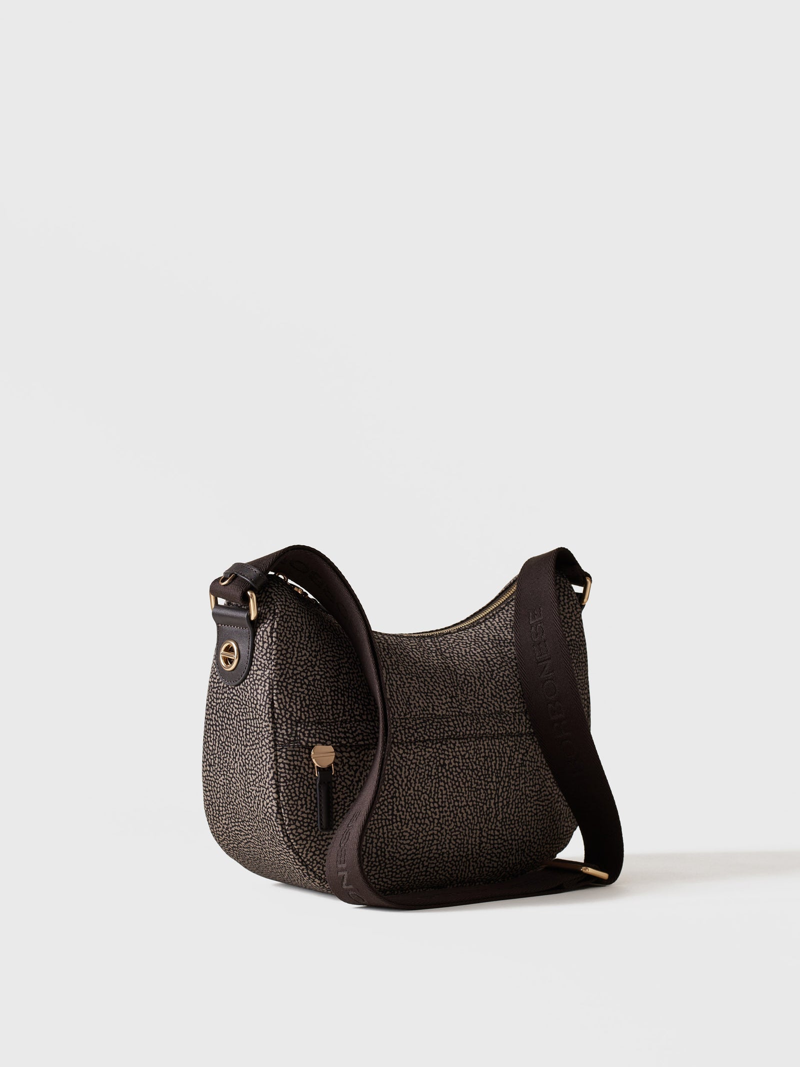 Borbonese B-Club Luna Bag Small Catrame - immagine 3